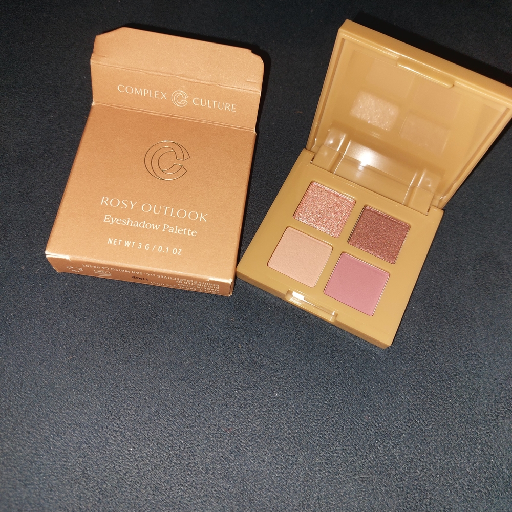Complex Culture Rosy Outlook Eyeshadow Palette - Pink and Brown Hues